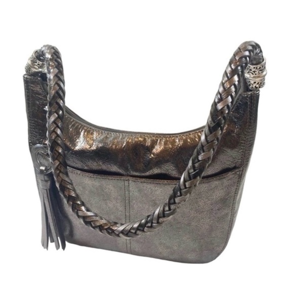 Brighton Barbados Ziptop Hobo Bag RARE Retired in 2019 Shoulder Bag Set of 4 - Picture 3 of 7